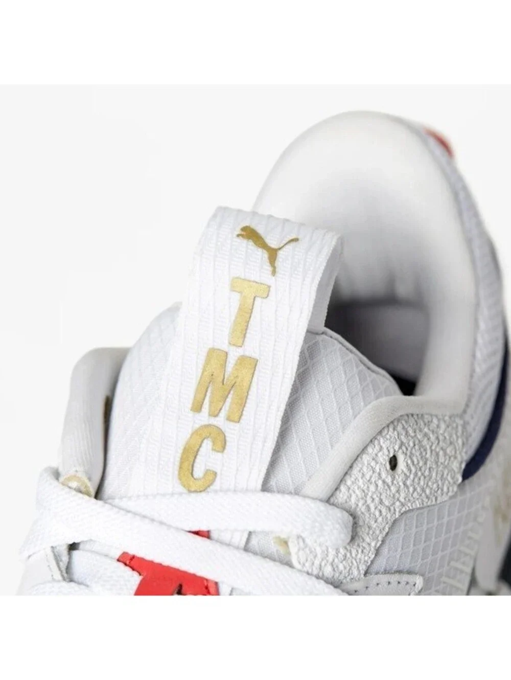 Puma RS-X TMC Running Shoes 40TH ANNIVERSARY Nipsey Mens 12 White Peacoat 387281